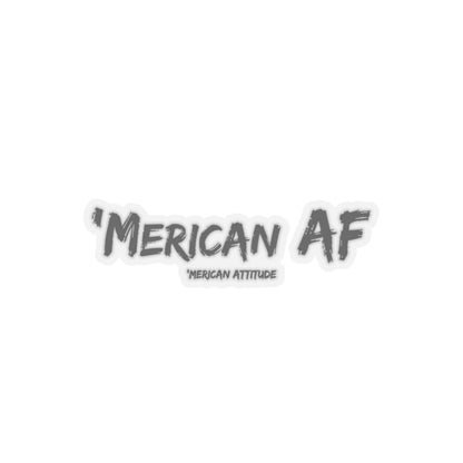'Merican AF Sticker (Black)