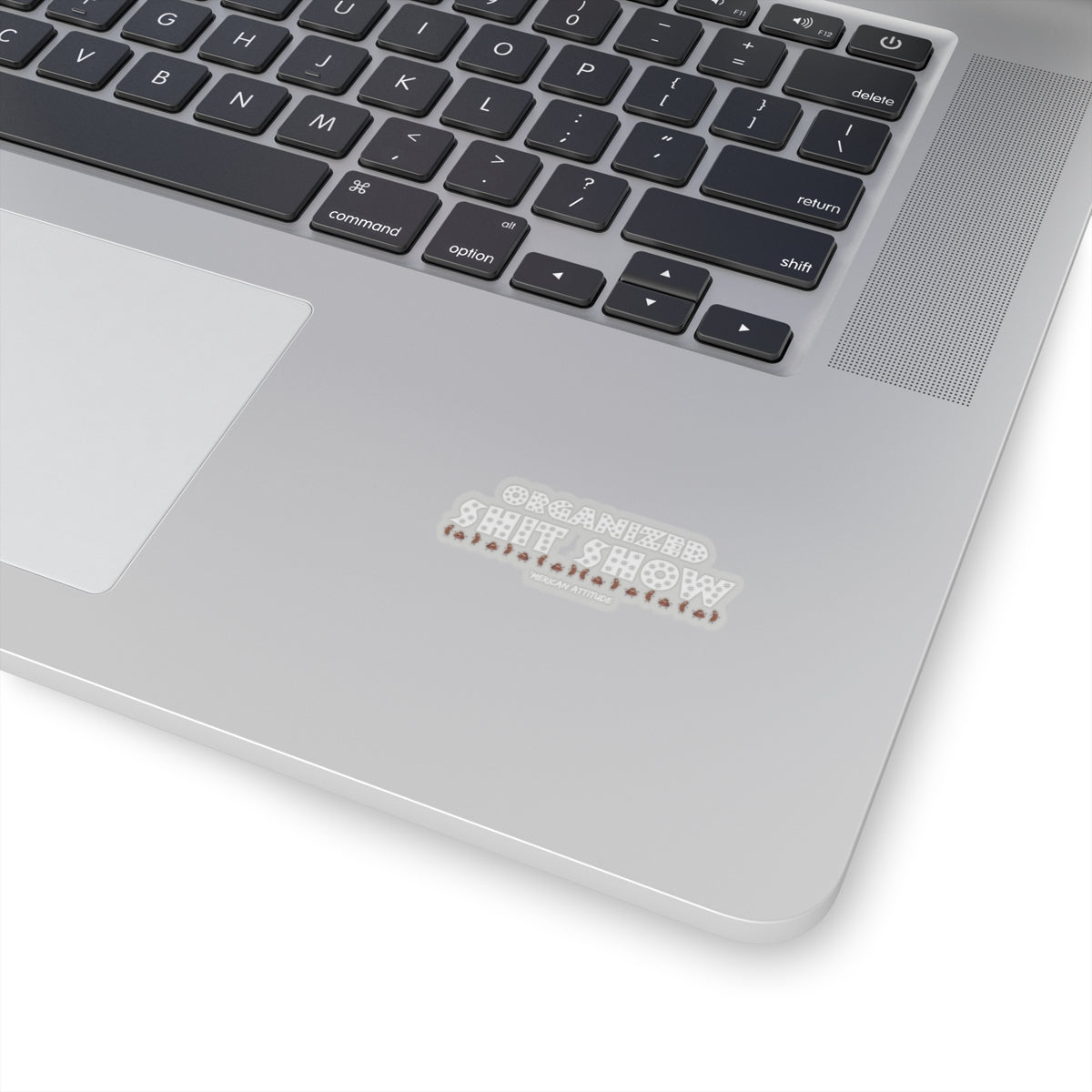 Organized Shit Show Sticker (White)