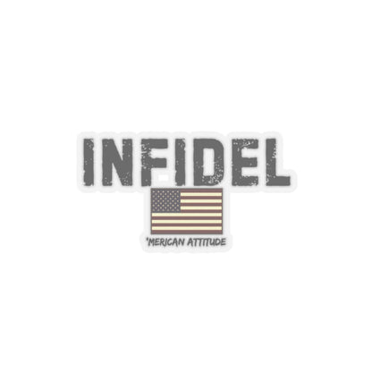 INFIDEL Sticker (Black)