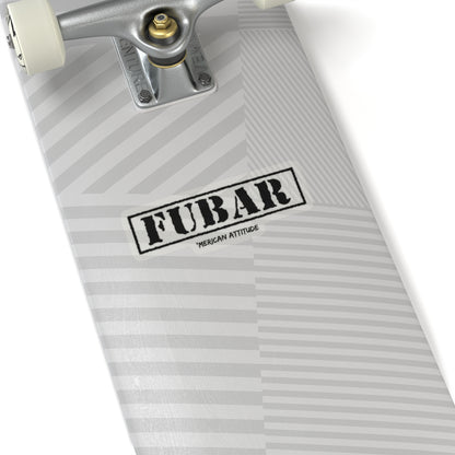 FUBAR Sticker (Black)