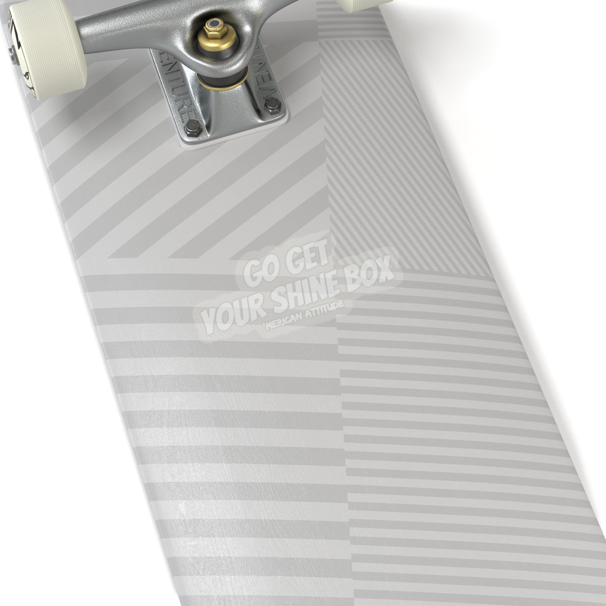 Shine Box Sticker (White)