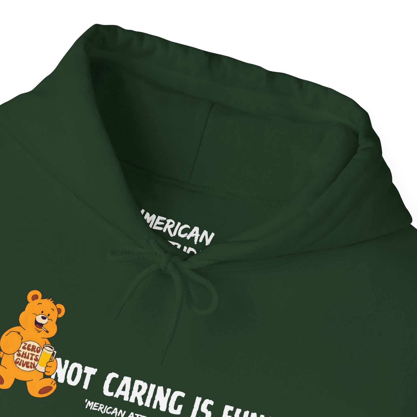Not Caring Is Fun! Hoodie