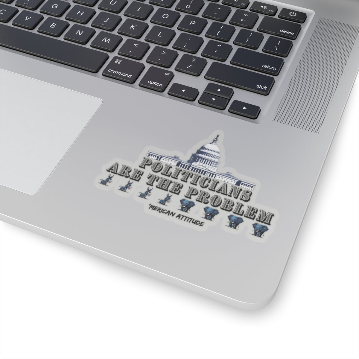 The Problem Sticker (Black)