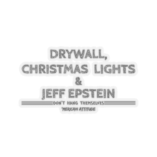 DON'T Hang Themselves Sticker (Black)