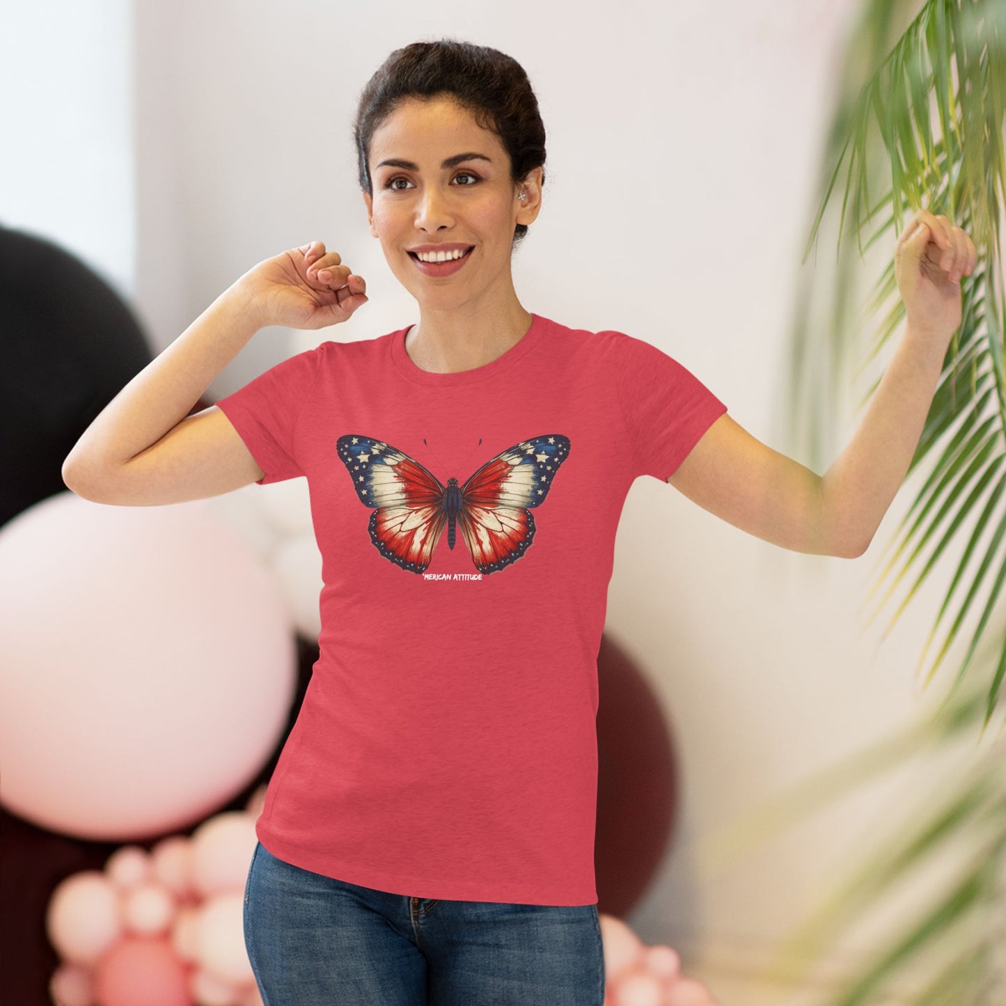 'Merican Butterfly 1 T-shirt (Women)