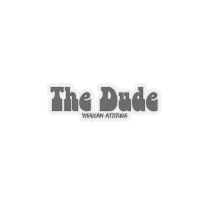The Dude Sticker (Black)