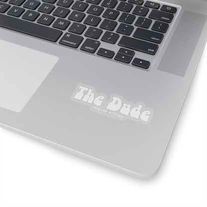 The Dude Sticker (White)
