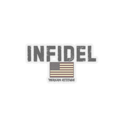INFIDEL Sticker (Black)