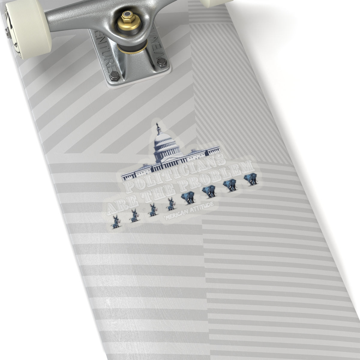 The Problem Sticker (White)