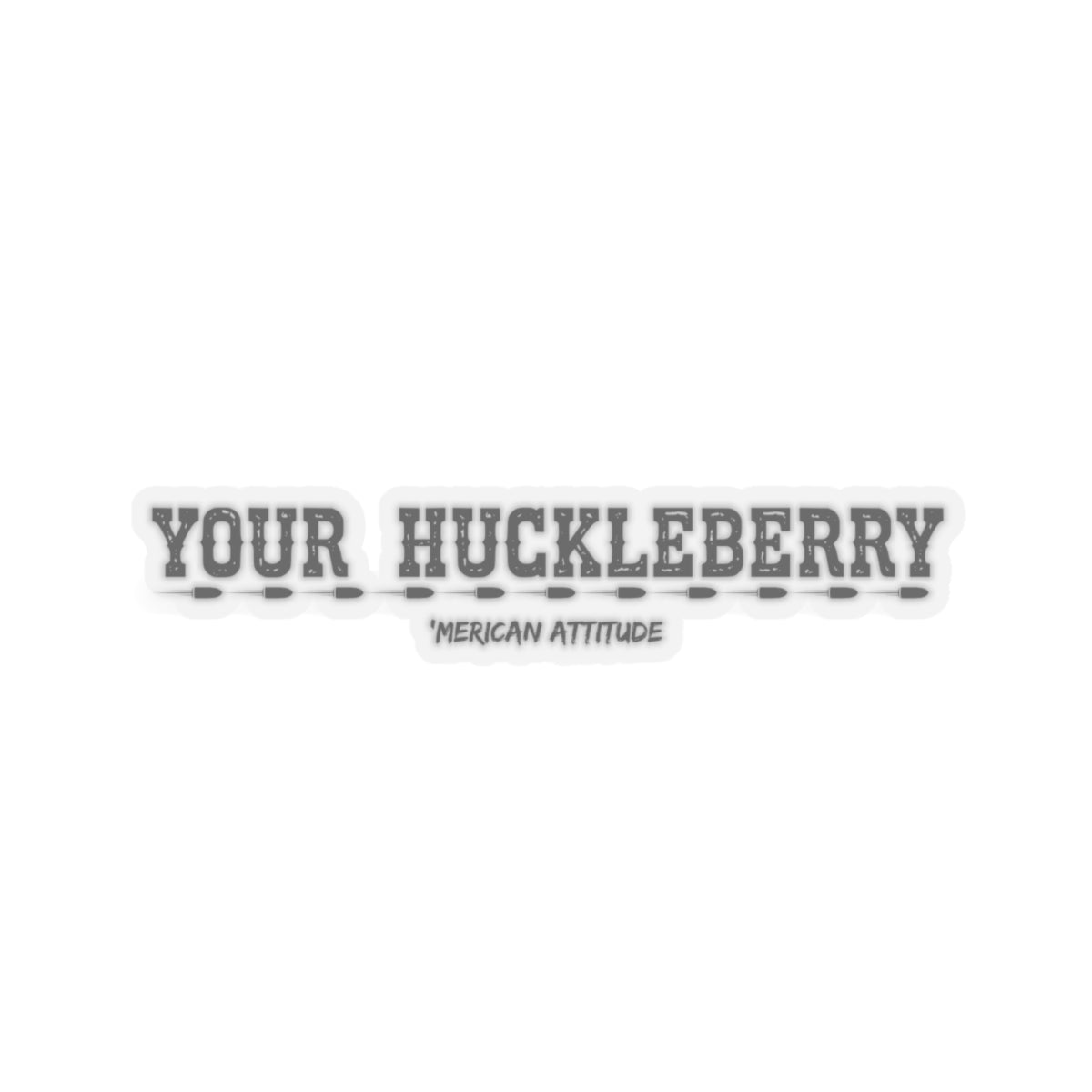 Your Huckleberry Sticker (Black)