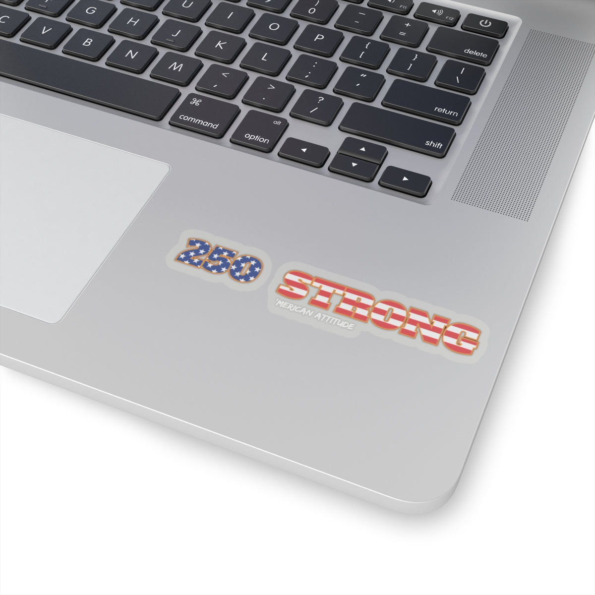 250 STRONG Sticker 1 (White)