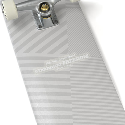 Max Freedom Sticker (White)