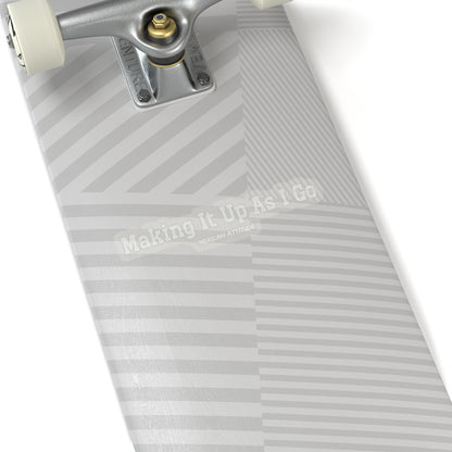 Making It Up Sticker (White)