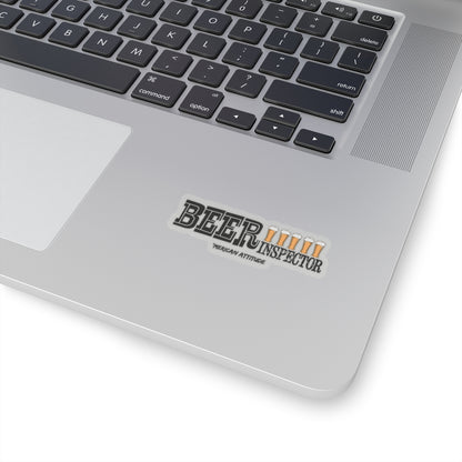 Beer Inspector Sticker (Black)