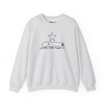 Come And Take It Cannon Sweatshirt