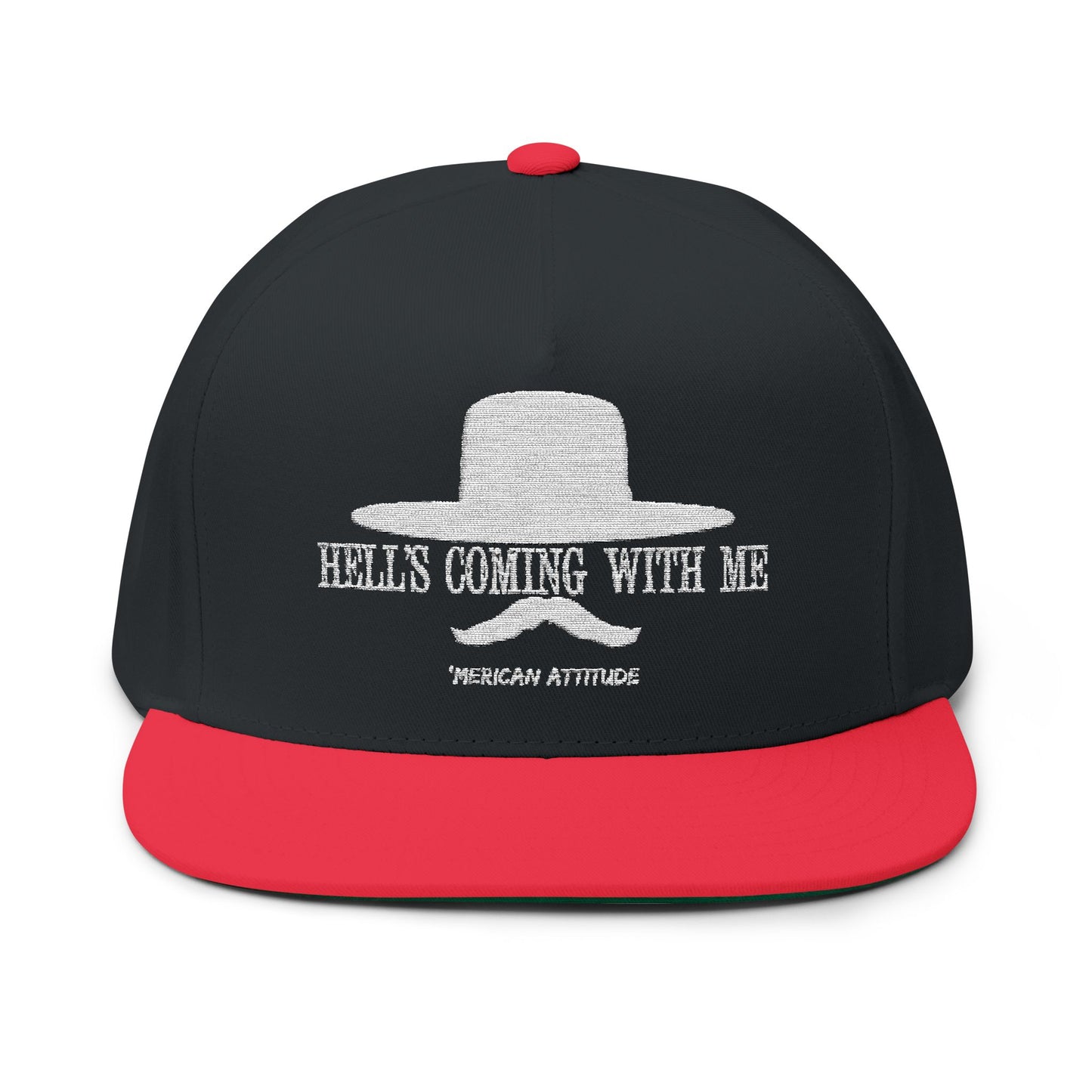 Hell's Coming With Me Flat Bill 2