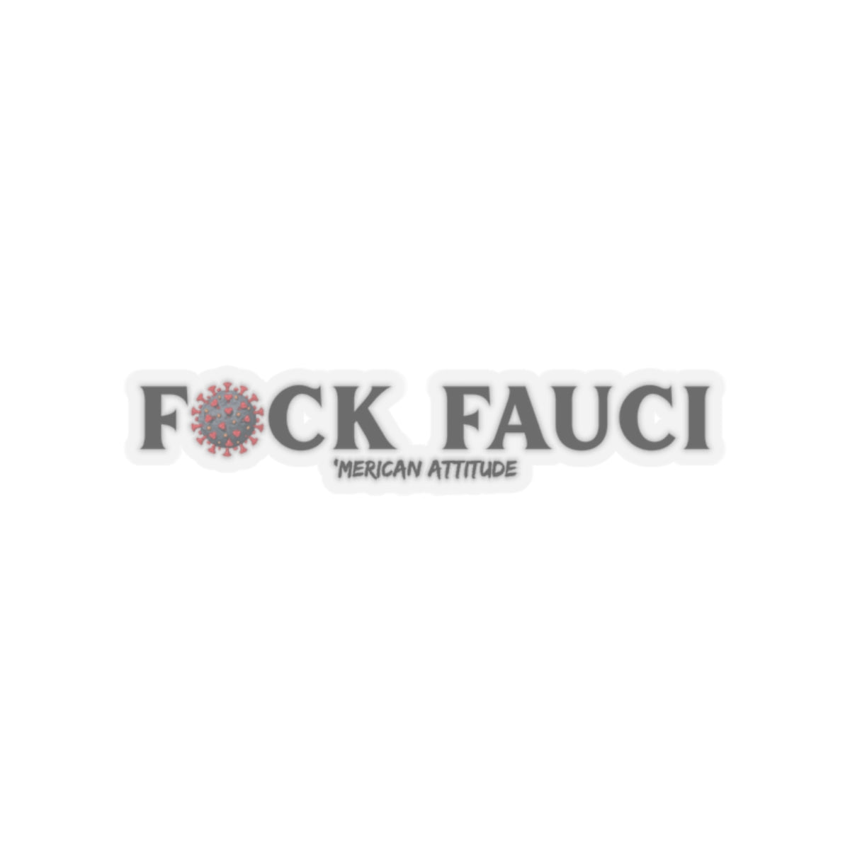 Fauci Sticker (Black)