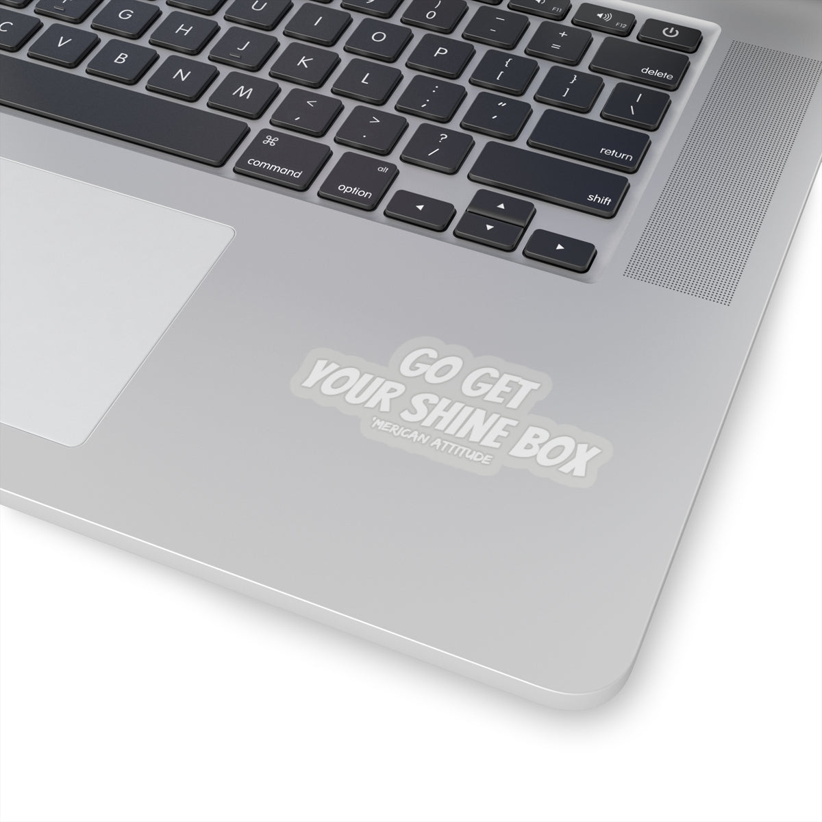 Shine Box Sticker (White)