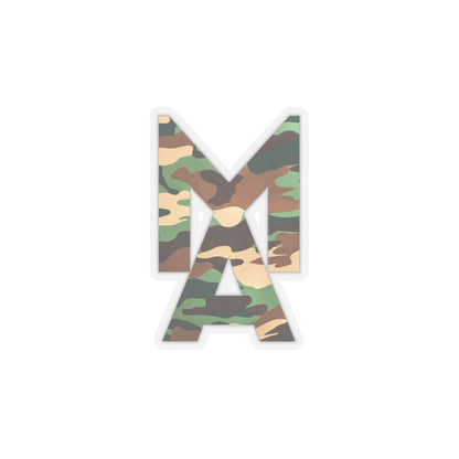 MA Logo Sticker (Camo 1)