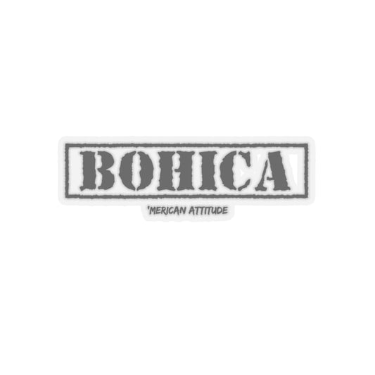 BOHICA Sticker (Black)