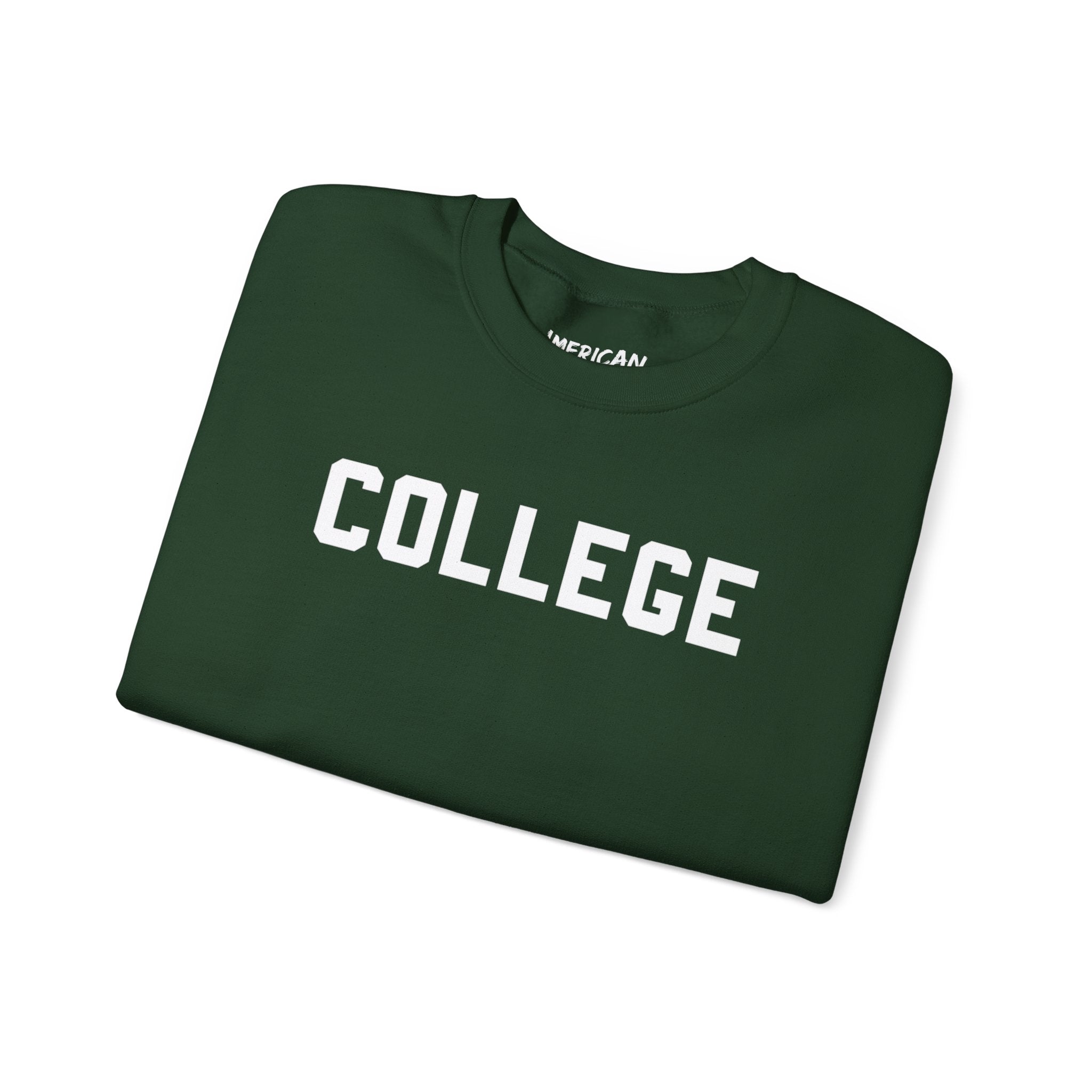 College Sweatshirt – 'Merican Attitude