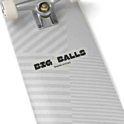 Big Balls Sticker (Black)