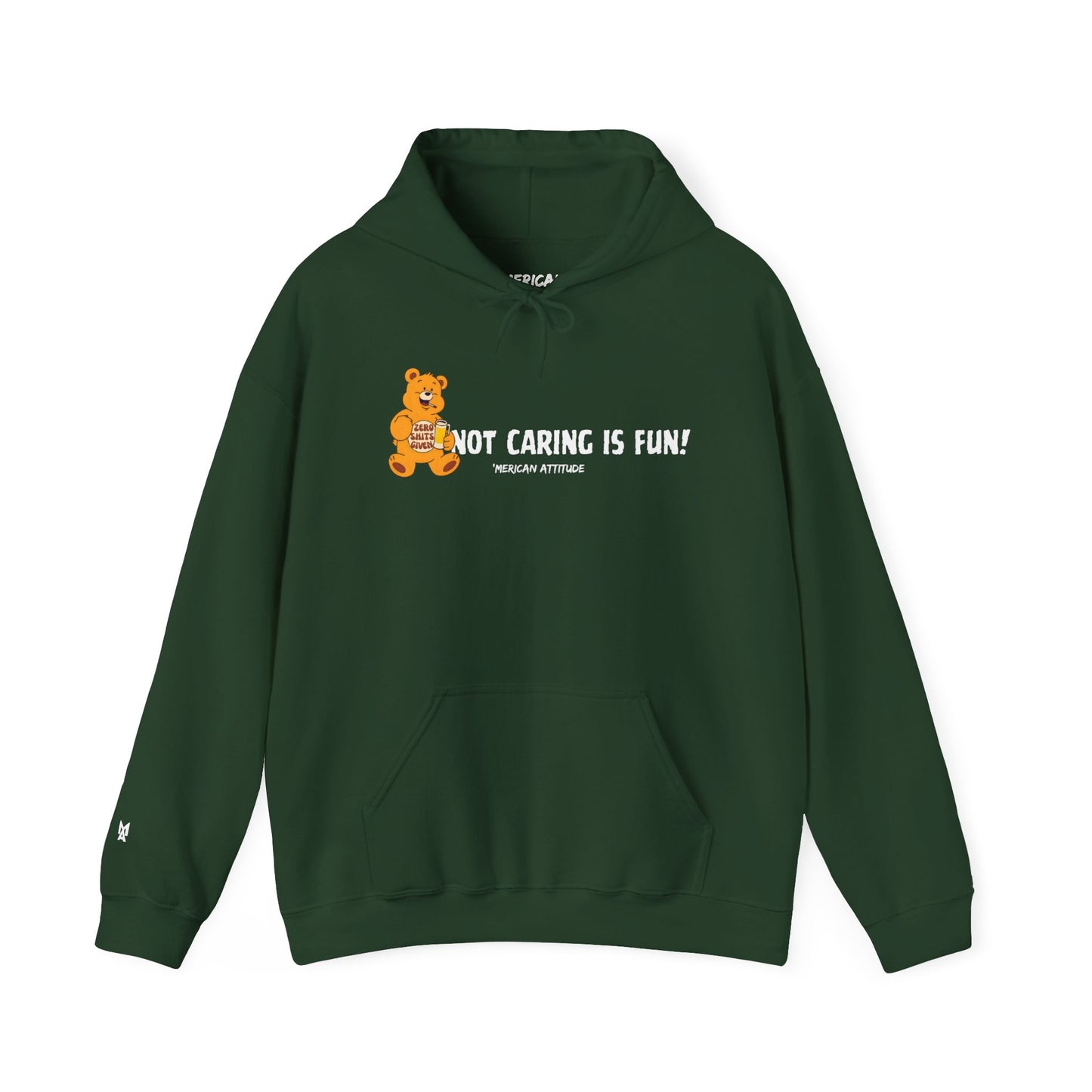 Not Caring Is Fun! Hoodie