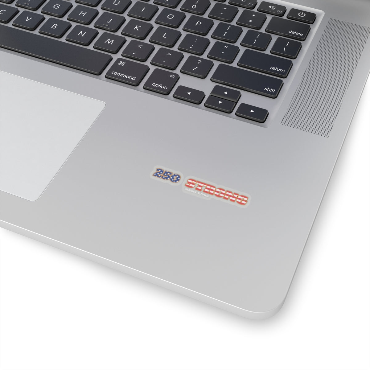 250 STRONG Sticker 1 (White)