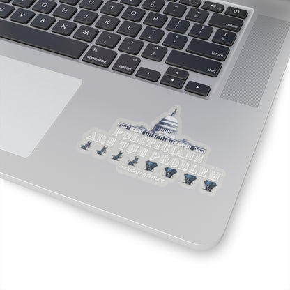 The Problem Sticker (White)