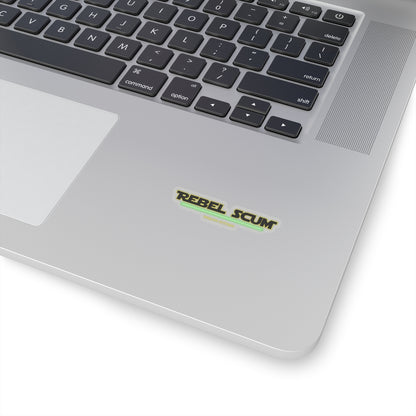 Rebel Scum Sticker (White)