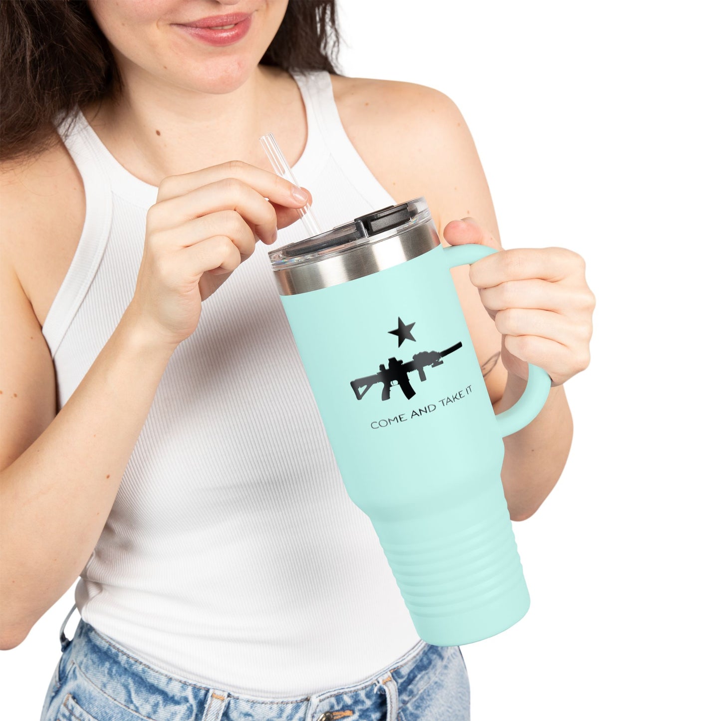 Come And Take It Cannon Tumbler (40oz)